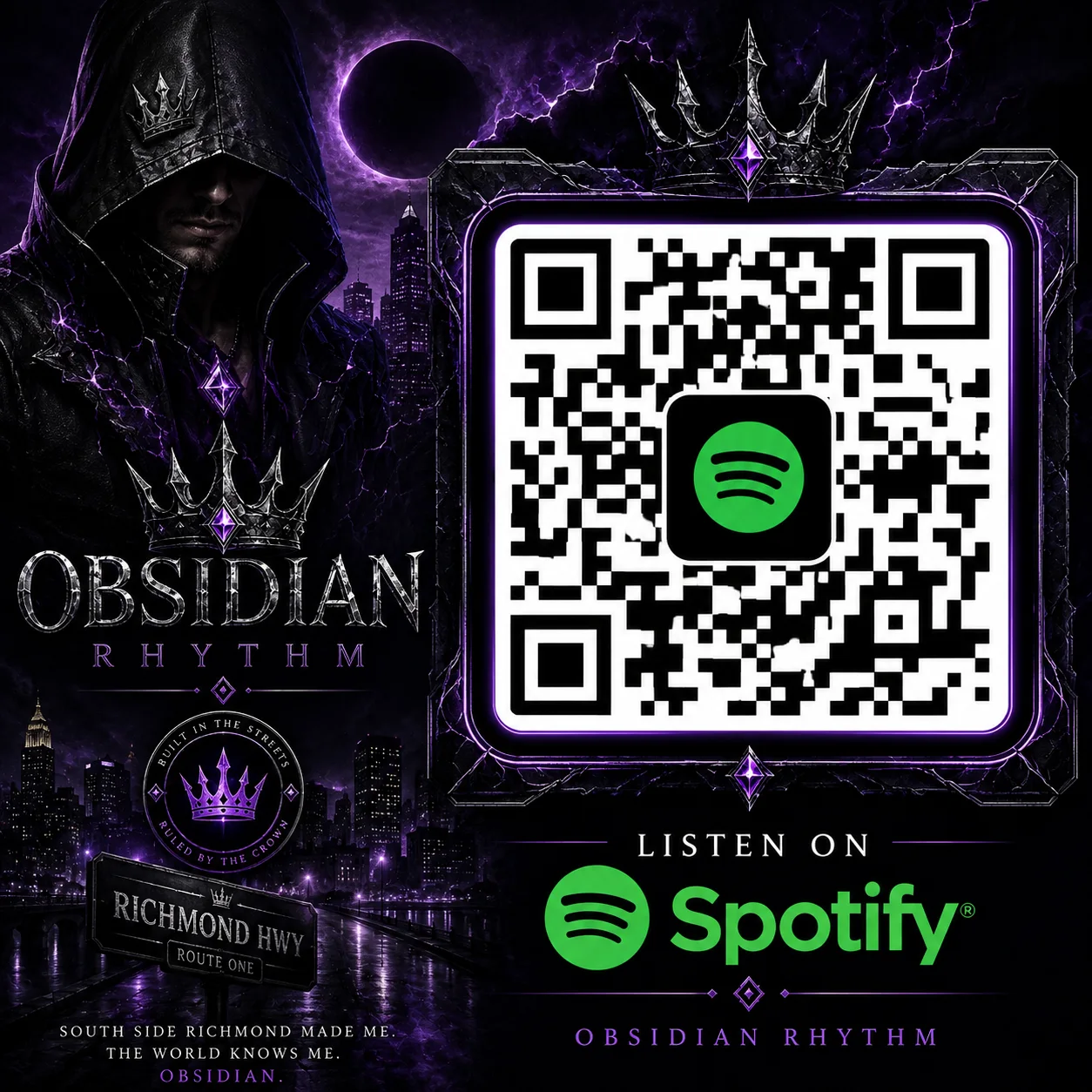Spotify promotional concept